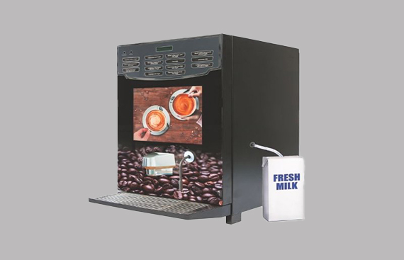 What are some advanced features to look for in tea and coffee vending machines?