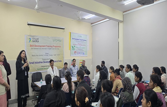 Vyomini Social Enterprise Launches Skill Development Training Program in Partnership with SIDBI