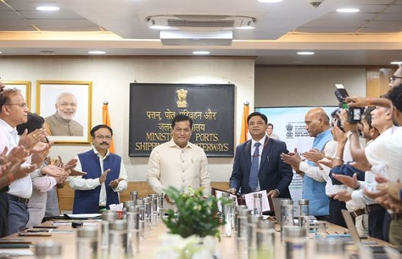 Sarbananda Sonowal Inaugurates India's First Maritime NBFC