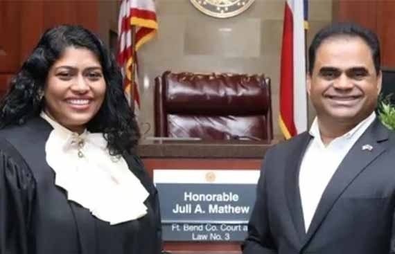Three Indian-Americans take oath as county judges in US