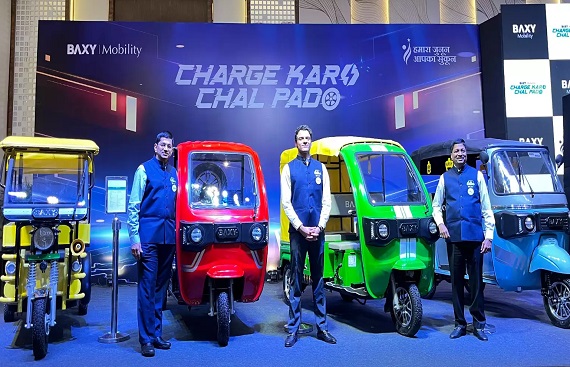 BAXY Mobility Launches New Electric Three-Wheelers in India