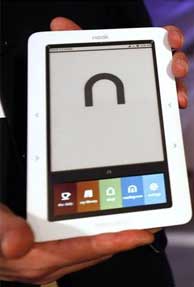 Barnes & Noble unveil a new electronic reader