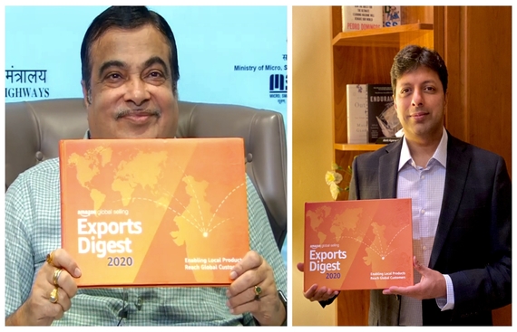 Union Minister, Shri Nitin Gadkari unveils Amazon Exports Digest 2020