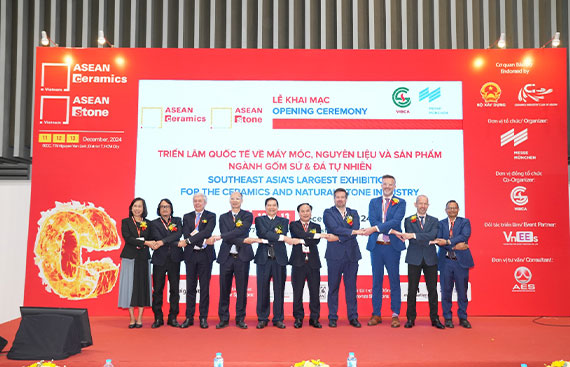 ASEAN Ceramics & ASEAN Stone 2024 Reaches New Heights with Record-Breaking Visitor Turnout