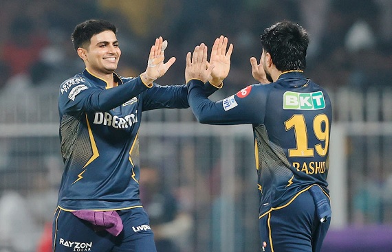 Shubman Gill Century Stand Helps Titans Dominate at Eden