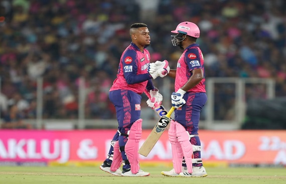 IPL 2023: Hetmyer, Samson fifties help Rajasthan Royals beat Gujarat Titans by 3 wickets