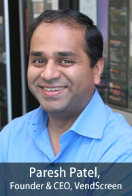 paresh patel, vendscreen