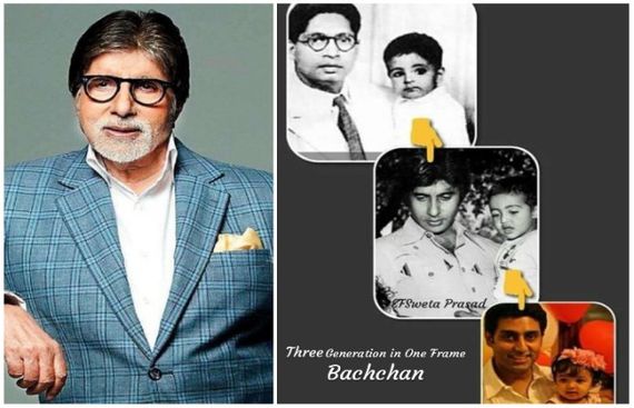 Big B captures 3 Bachchan generations in one frame