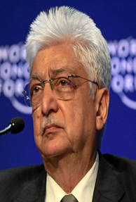 Premji vents frustration on the West at WEF