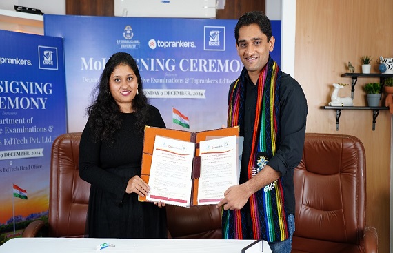 Toprankers Partners with Jindal Global University to Redefine Law & Design Exam Preparation