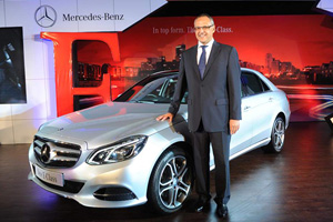 Mercedes Sees India In Top 10 Markets By 2020; Launches New E Class Priced At Rs.41.51 Lakh