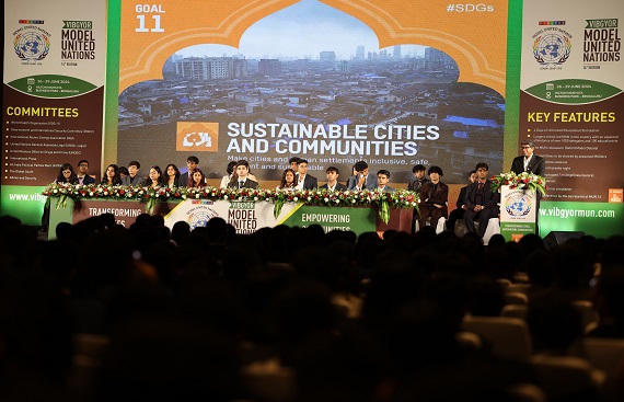 VIBGYOR Group of Schools hosts 14th Annual Model United Nations Conference, Empowering Future Global Leaders