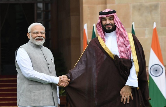 PM Narendra Modi holds talks with Saudi Crown Prince to discuss numerous bilateral problems