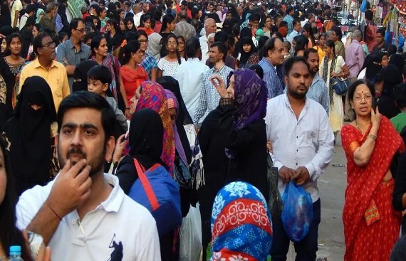 India exceeds China to become the world's largest populated nation
