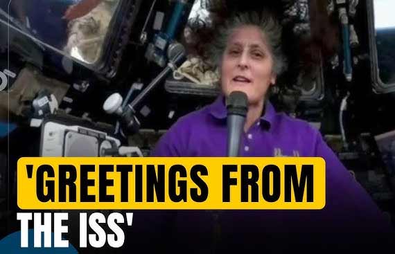 Indian-origin Astronaut Sunita Williams Wishes Diwali From Space