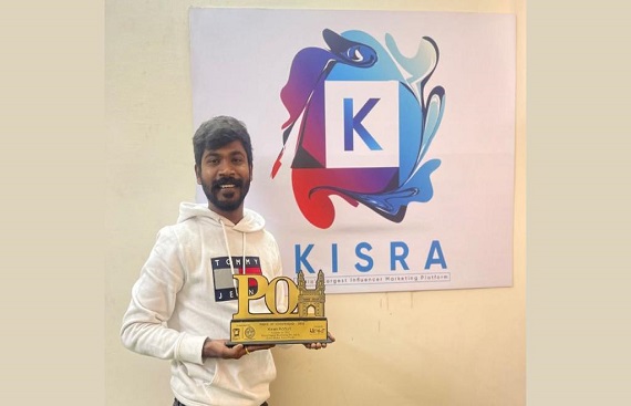 KiranKoduri Digital Creator Receives Pride of Hyderabad 2022