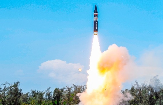 'Agni Prime' ballistic missile wassuccessfully flight-tested by DRDO