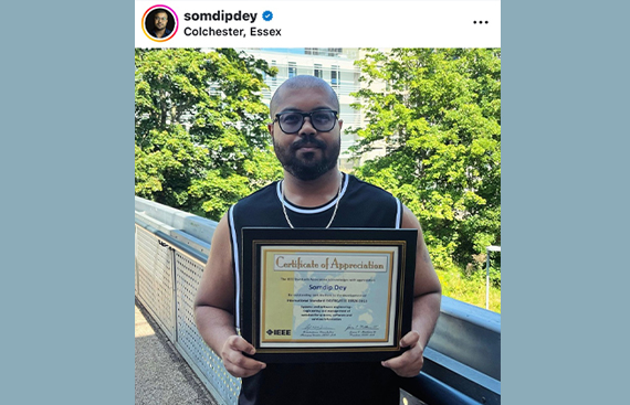 Indian Scientist and Tech Entrepreneur Honored for Contributions to International Standards