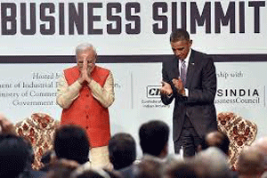 Obama At India US Business Meet