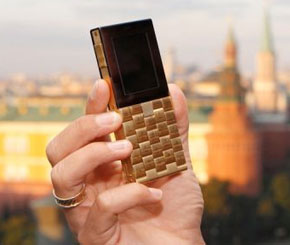 18 Carat Gold Phone