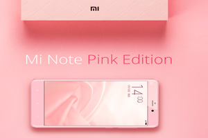 Xiomi Mi Note Pink Edition