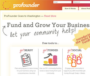 Profounder, crowdfunding, startup, entrepreneur, funding