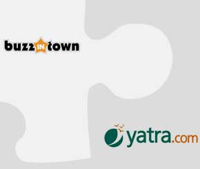 indian startups acquisition in jan 2012, buzzintown, yatra.com