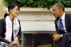 Obama- Suu Kyi