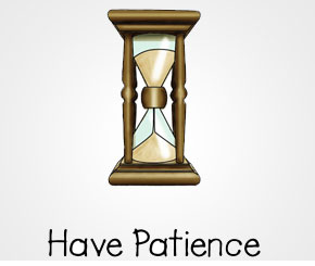 patience, rome was not built in a day, stress, burnout