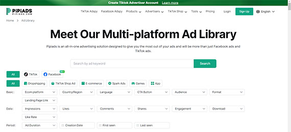 How to Use the Pipiads Ad Library the Right Way in 2024