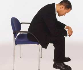 body language, slouching, posture, wrong posture, sitting posture