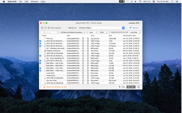 How to Recover Deleted Files from Emptied Trash on Mac using Disk Drill