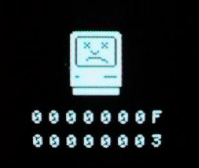 sad, mac, sad mac, error, message, apple