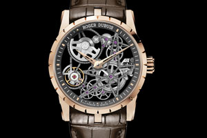 MONTBLANC ORBIS TERRARUM PIAGET BLACK TIE ROGER DUBUIS EXCALIBUR AUTOMATIC SKELETON, IWC SCHAFFHAUSEN ANNUAL CALENDAR