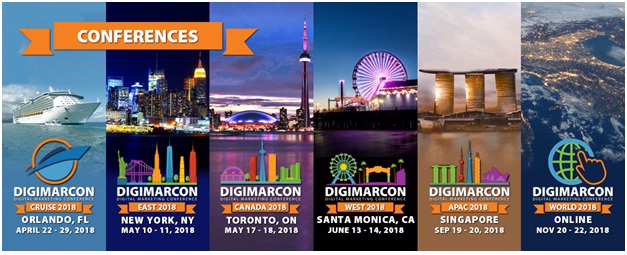 5 Digital Marketing Conferences To Attend in 2018
