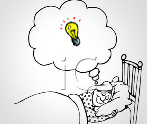 Weird places where people get business ideas