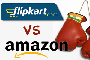 Flipkart ahead in competition