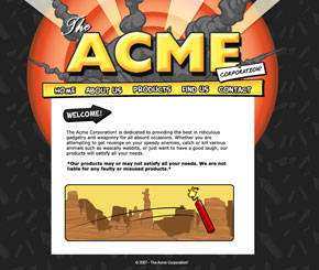 acme, roadrunner, wilie, cartoon, movie