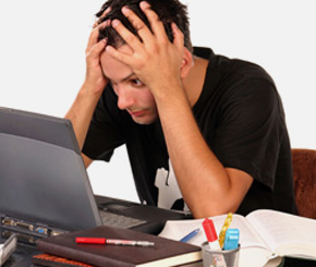 Letting emotions and frustrations too earlier