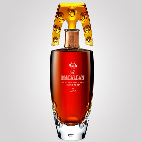 Macallan 55 Year old Lalique Crystal Decanter