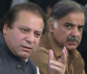 Nawaz Sharif and Shehbaz Sharif