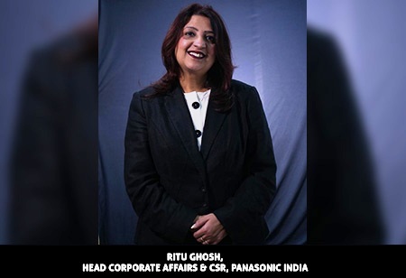 Ritu Ghosh, Head Corporate Affairs - CSR, Panasonic India