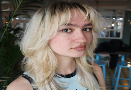 Copper Layers Blended With Metallic Shine