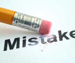 mistakes