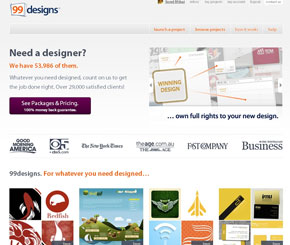 99designs.com, Crowdsourcing sites, Helps business to grow