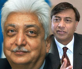 azim premji and lakshmi mittal