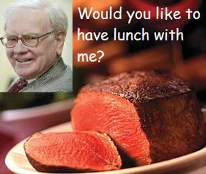 Lunch with Warren Buffett