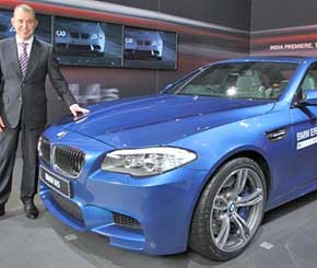 BMW Launched its M5 Luxury Sedan