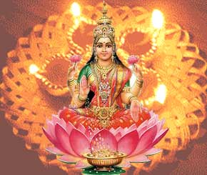 Birth of Lakshmi