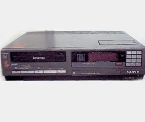 sony, betamax, VHS, JVC, VCR
